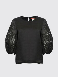 �}�b�N�X�}�[�� �X�e���f�B�I MAX MARA STUDIO �Z�[�^�[ �j�b�g�E�F�A ���f�B�[�X �u���b�N Knitwear 2616161012600 Black �֐� �������� 2026SS gi