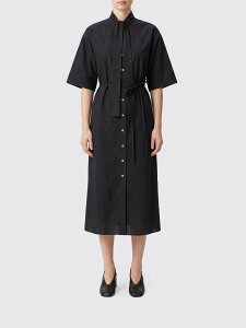 �����[�� LEMAIRE �����s�[�X �h���X ���f�B�[�X �u���b�N Dresses DR1156LF1500 �֐� �������� 2026SS gi