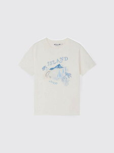 �{���|���� BONPOINT �����O�X���[�uT�V���c T�V���c �{�[�C�Y �x�[�W�� Long sleeve t-shirts S06BTSK00020 �֐� �������� 2026SS gi