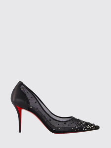 �N���X�`�������u�^�� CHRISTIAN LOUBOUTIN �n�C�q�[�� �p���v�X ���f�B�[�X �u���b�N High heels 1260191 �֐� �������� 2026SS gi