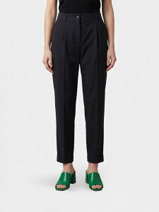 �L�[�g�� KITON �Y�{�� �p���c ���f�B�[�X �u���b�N Trousers D50105H096670 �֐� �������� 2026SS gi