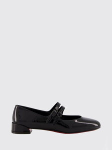 �N���X�`�������u�^�� CHRISTIAN LOUBOUTIN �t���b�g�V���[�Y �t���b�g�V���[�Y ���f�B�[�X �u���b�N Flat Shoes 3240418 �֐� �������� 2026SS gi