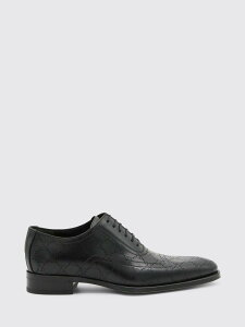 �O�b�` GUCCI ���[�X�A�b�v�V���[�Y �h���X�V���[�Y �����Y �u���b�N Lace-up Shoes 863019AAGBV �֐� �������� 2026SS gi