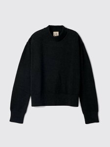 �J���y�[�� CAMPER �Z�[�^�[ �j�b�g�E�F�A �����Y �u���b�N Knitwear AU00011-002 MELANGE KNIT SWEATER �֐� �������� 2026SS gi