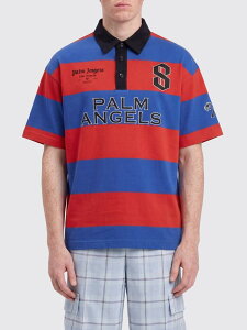 �p�[�� �G���W�F���X PALM ANGELS �|���V���c �����Y ���b�h Polo shirts PMGB02CS26FAB002 �֐� �������� 2026SS gi