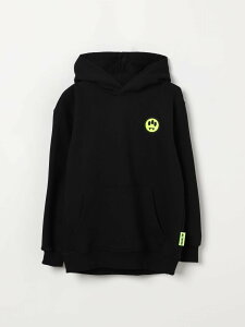 �o���E�L�b�Y BARROW KIDS �N���[�l�b�N�W�����p�[ �j�b�g�E�F�A �{�[�C�Y �u���b�N Crew neck jumpers S6BKJUHS001 �֐� �������� 2026SS gi