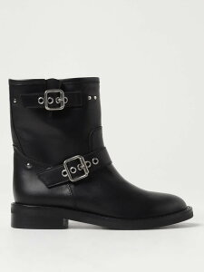 ���B�A���[�} VIA ROMA 15 �u�[�c ���f�B�[�X �u���b�N Boots 4185 Black �֐� �������� 2025AW gi