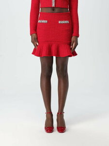 �Z���t �|�[�g���[�g SELF PORTRAIT �X�J�[�g ���f�B�[�X ���b�h Skirts RS25918SKR �֐� �������� 2025SS gi