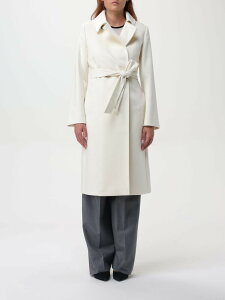 �}�b�N�X�}�[�� �X�e���f�B�I MAX MARA STUDIO �g�����`�R�[�g �R�[�g ���f�B�[�X �z���C�g Coats and trench coats 2426016202600 �֐� �������� 2024AW gi