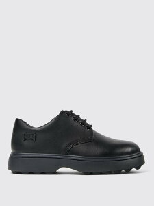 �J���y�[�� CAMPER �_�[�r�[�V���[�Y �V���[�Y �{�[�C�Y �u���b�N Derby shoes K800610-001 NORTE �֐� �������� 2024AW gi