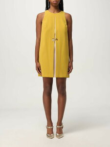 �G���U�x�b�^ �t�����L ELISABETTA FRANCHI �����s�[�X �h���X ���f�B�[�X �u���E�� Dresses AB728 �֐� �������� 2025SS gi