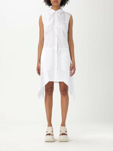 �w�����[�g �����O HELMUT LANG �����s�[�X �h���X ���f�B�[�X �z���C�g Dresses P01HW602 White �֐� �������� 2025SS gi