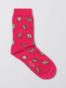 �|�[���X�~�X PAUL SMITH �C�� �\�b�N�X ���f�B�[�X �s���N Socks W1A086MOT776 �֐� �������� 2025AW gi