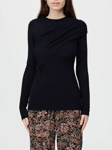 �C�U�x�� �}���� �G�g���[�� ISABEL MARANT ETOILE T�V���c �g�b�v�X ���f�B�[�X �u���b�N T-shirts and tops HT0656FAC3K01E �֐� �������� 2025AW gi