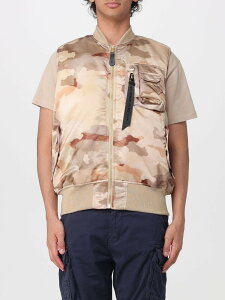 �A���t�@ �C���_�X�g���[�Y ALPHA INDUSTRIES �W�� �x�X�g �����Y �x�[�W�� Vests 758102C �֐� �������� 2026SS gi