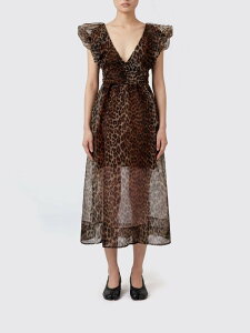 �K�j�[ GANNI �����s�[�X �h���X ���f�B�[�X �}���`�J���[ Dresses A1030248 �֐� �������� 2026SS gi