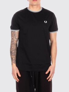 �t���b�h �y���[ FRED PERRY T�V���c �����Y �u���b�N T-shirts M1588V �֐� �������� 2026SS gi