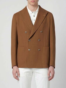 �^���A�g�[�� TAGLIATORE �W���P�b�g �����Y �u���E�� Jackets 1SMC20K150185 Brown �֐� �������� 2026SS gi