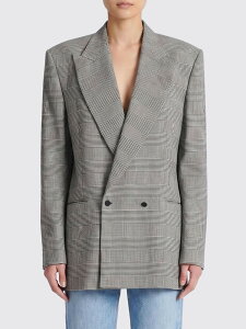 �o���}�� BALMAIN �X�[�c�W���P�b�g �X�[�c �W���P�b�g ���f�B�[�X �u���b�N Suit Jackets GF1SI660WD31 Black �֐� �������� 2026SS gi