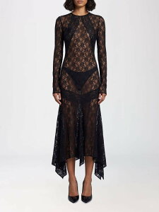 �A�e�B�R ATTICO �����s�[�X �h���X ���f�B�[�X �u���b�N Dresses 260WCW00258PPE001AA �֐� �������� 2026SS gi