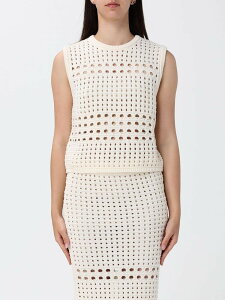 �����[ �W���[ LIU JO �Z�[�^�[ �j�b�g�E�F�A ���f�B�[�X �z���C�g Knitwear WA6326MA79R �֐� �������� 2026SS gi