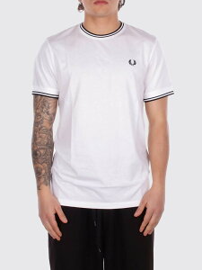 �t���b�h �y���[ FRED PERRY T�V���c �����Y �z���C�g T-shirts M1588V �֐� �������� 2026SS gi
