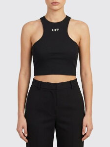 �I�t�z���C�g OFF WHITE T�V���c �g�b�v�X ���f�B�[�X �u���b�N T-shirts and tops 2AD086C99JER002 �֐� �������� 2026SS gi