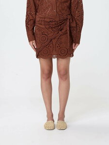 �G���V�[�c�[�Z�C���g�o�[�X MC2 SAINT BARTH �X�J�[�g ���f�B�[�X �u���E�� Skirts NYR0001 Brown �֐� �������� 2026SS gi