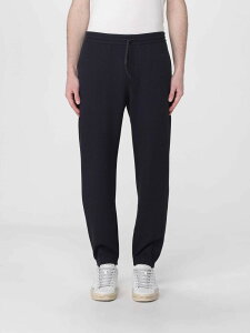 �G���|���I �A���}�[�j EMPORIO ARMANI �Y�{�� �p���c �����Y �l�C�r�[ Trousers EM004514AF13700 �֐� �������� 2026SS gi