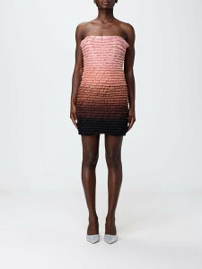 �G���U�x�b�^ �t�����L ELISABETTA FRANCHI �����s�[�X �h���X ���f�B�[�X Dresses AB83062E2 �֐� �������� 2026SS gi