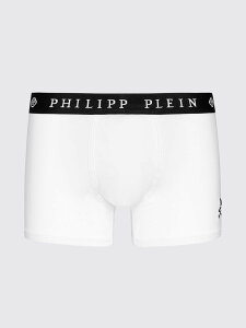 �t�B���b�v �v���C�� PHILIPP PLEIN �A���_�[�E�F�A �����Y �z���C�g Underwear PPCOMUY0114PTE004N White �֐� �������� 2026AW gi
