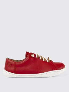 �J���y�[�� CAMPER �t���b�g�X�j�[�J�[ �X�j�[�J�[ �{�[�C�Y ���b�h Flat sneakers 80003-141 PEU �֐� �������� 2025AW gi