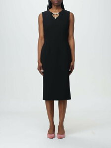 ���X�L�[�m�N�`���[�� MOSCHINO COUTURE �����s�[�X �h���X ���f�B�[�X �u���b�N Dresses 04150424 �֐� �������� 2024SS gi