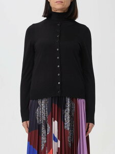 �|�[���X�~�X PAUL SMITH �Z�[�^�[ �j�b�g�E�F�A ���f�B�[�X �u���b�N Knitwear W1R376NL10925 �֐� �������� 2023AW gi