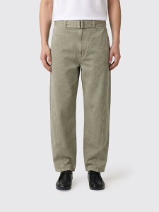 �����[�� LEMAIRE �Y�{�� �p���c �����Y �O���[ Trousers PA326LD1054 �֐� �������� 2026SS gi