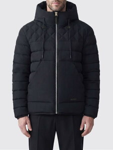 �}�b�J�[�W�� MACKAGE �W���P�b�g �����Y �u���b�N Jackets BERGEN Black �֐� �������� 2026SS gi