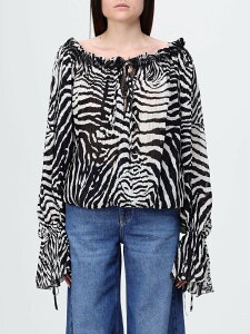 �u���}���� BLUMARINE T�V���c �g�b�v�X ���f�B�[�X �z���C�g T-shirts and tops P622C440A �֐� �������� 2026SS gi