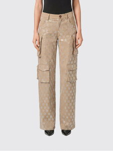 �t�B���b�v�v���C�� PHILIPP PLEIN �Y�{�� �p���c ���f�B�[�X �x�[�W�� Trousers AADCWRT1564PTE006N Beige �֐� �������� 2026AW gi
