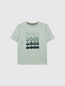 �q���[�S �{�X HUGO BOSS �����O�X���[�uT�V���c T�V���c �{�[�C�Y �O���[�� Long sleeve t-shirts J52982 �֐� �������� 2026SS gi