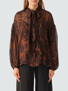 �}�b�N�X�}�[�� �X�e���f�B�I MAX MARA STUDIO �V���c ���f�B�[�X �u���E�� Shirts 2616261012600 �֐� �������� 2026SS gi