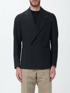 �^���A�g�[�� TAGLIATORE �W���P�b�g �����Y �u���b�N Jackets GWARNER2DK150166 Black �֐� �������� 2026SS gi