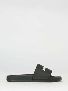 �p�[�� �G���W�F���X PALM ANGELS �t���b�g�V���[�Y �T���_�� �����Y �u���b�N Flat Shoes PMIC017S26MAT004 �֐� �������� 2026SS gi