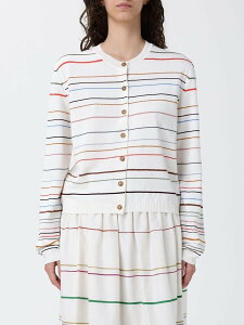 �|�[���X�~�X PAUL SMITH �Z�[�^�[ �j�b�g�E�F�A ���f�B�[�X �z���C�g Knitwear W1R696NV11238 �֐� �������� 2026SS gi