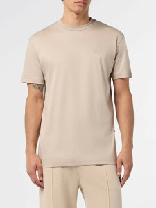 �r���I�l�A BILLIONAIRE T�V���c �����Y �x�[�W�� T-shirts BAFCMTK8954BTE014N �֐� �������� 2026SS gi