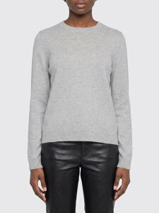 �U�f�B�O �G ���H���e�[�� ZADIG & VOLTAIRE �Z�[�^�[ �j�b�g�E�F�A ���f�B�[�X �O���[ Knitwear KWSW02873 �֐� �������� 2026SS gi