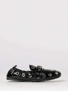 �}�[�N �W�F�C�R�u�X MARC JACOBS �t���b�g�V���[�Y �t���b�g�V���[�Y ���f�B�[�X �u���b�N Flat Shoes 2S6FFL001F11 �֐� �������� 2026SS gi