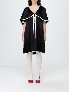�}�[�N �W�F�C�R�u�X MARC JACOBS �����s�[�X �h���X ���f�B�[�X �u���b�N Dresses 2S6RDR002W02 Black �֐� �������� 2026SS gi