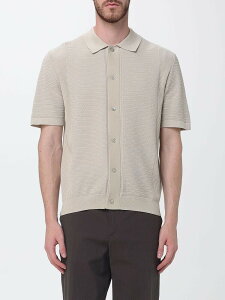 �p�I���y�R�� PAOLO PECORA �V���c �����Y �x�[�W�� Shirts A052F300 Beige �֐� �������� 2026SS gi