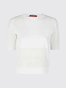 �}�b�N�X�}�[�� �X�e���f�B�I MAX MARA STUDIO T�V���c �g�b�v�X ���f�B�[�X �z���C�g T-shirts and tops 2616361012600 White �֐� �������� 2026SS gi