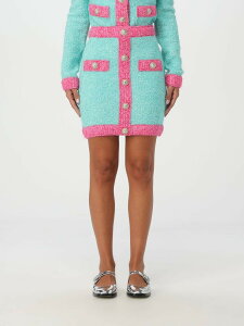 �o���}�� BALMAIN �X�J�[�g ���f�B�[�X �}���`�J���[ Skirts DF1LB292KG70 �֐� �������� 2025AW gi